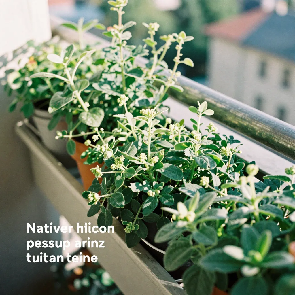 North-facing balcony with cool microclimate conditions